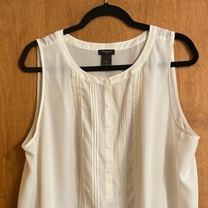 Ann Taylor Factory XL sleeveless blouse